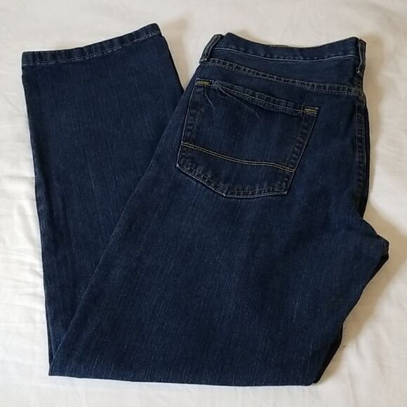 Nautica 5-Pocket Blue Denim Straight Leg Jeans Size 33‎ x 30 - Picture 1 of 8